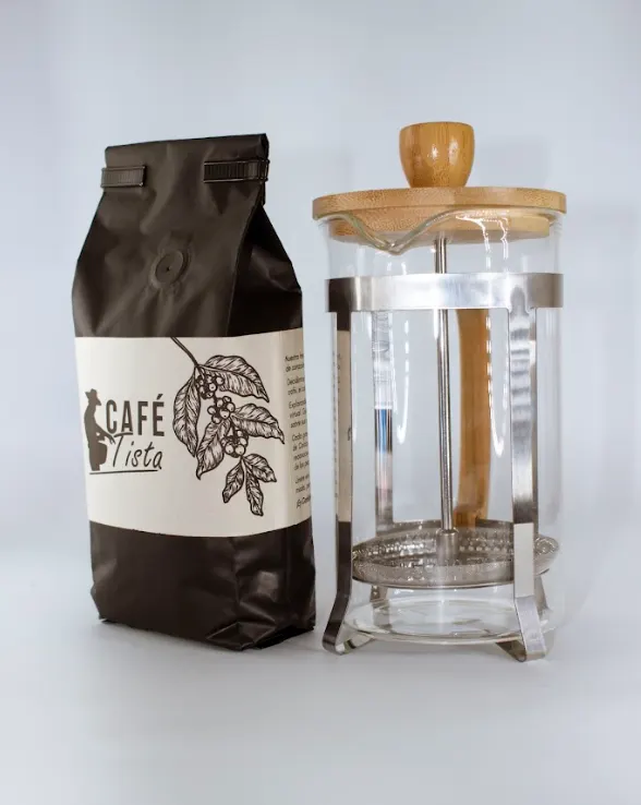 CAFÉ 325G HONEY + PRENSA FRANCESA 350ML