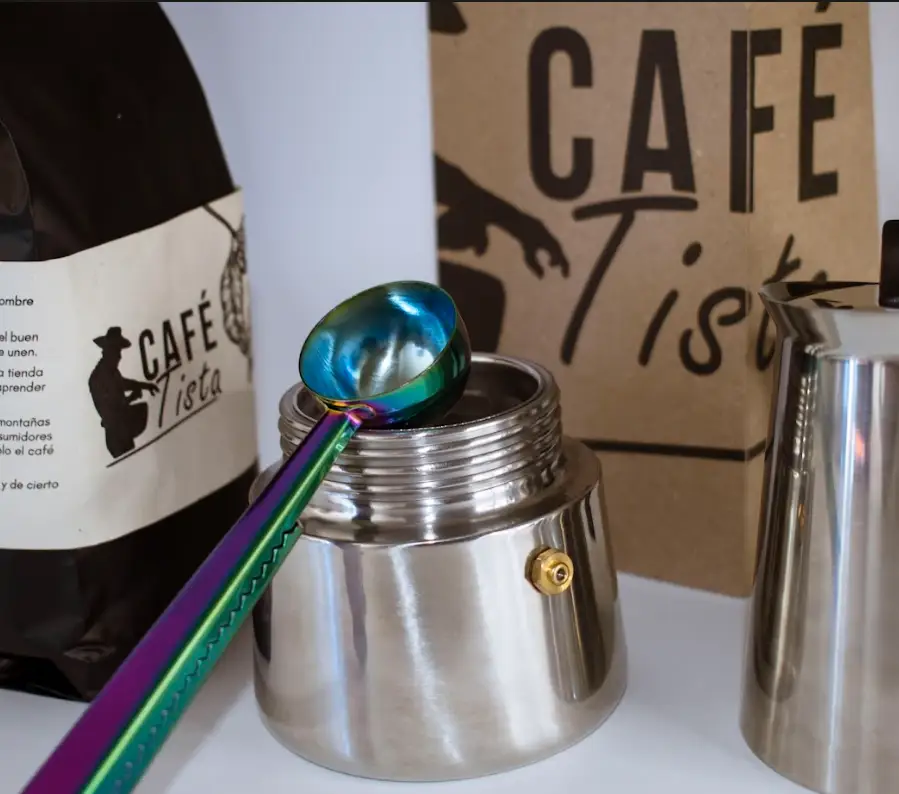 CAFÉ HONEY + MOKA ITALIANA 6 TAZAS + CUCHARA
